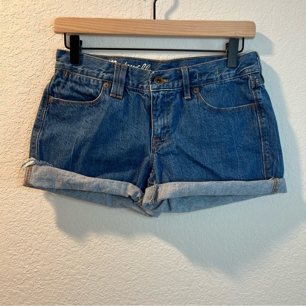 Women’s Madewell blue denim jean shorts size 26